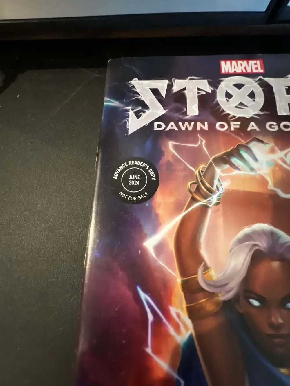 Storm: Dawn of a Goddess Advance Reader's Copy by Tiffany D. Jackson